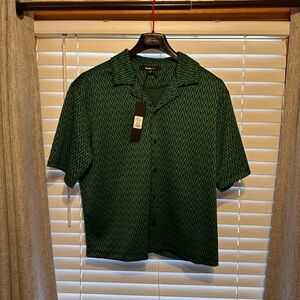 Green Fashion Nova Men's Shirt